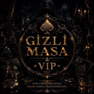 Telegram profile photo for 🃏 GİZLİ MASA VİP
