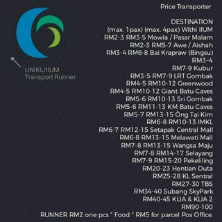 Telegram profile photo for TRANSPORT IIUM/UNIKL