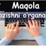 Telegram profile photo for Maqola va tezis qoliplari