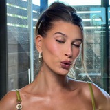 Telegram profile photo for Hailey Baldwin.
