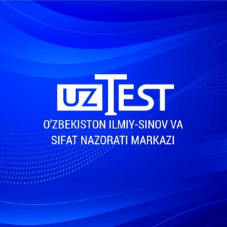 Telegram profile photo for UzTest | Rasmiy kanal
