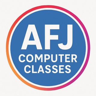 Telegram profile photo for AFJ Computer Classes JAIPUR