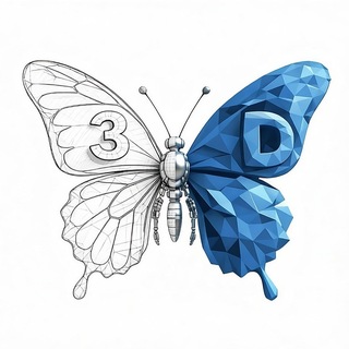 Telegram profile photo for 3D метаморфозы | От Идеи до Детали