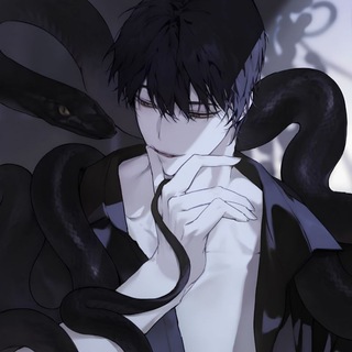 Telegram profile photo for B like black?