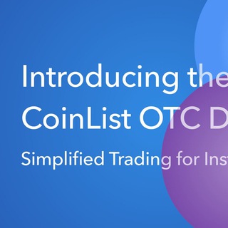 Telegram profile photo for Coinlist OTC blo