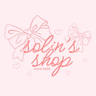 Telegram profile photo for solin’s shop 𐙚𓏲⋆