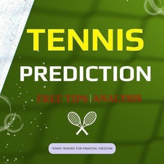 Telegram profile photo for TENNIS 🎾 PREDICTIONS 👑 ( FREE TIPS AND ANALYSIS )