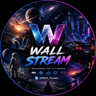 Telegram profile photo for WallStream • Wallpaper