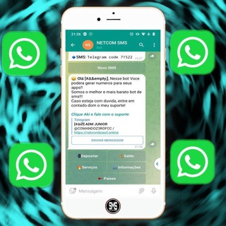 Telegram group profile photo for NETCOM SMS