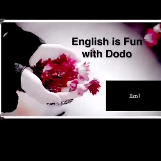 Telegram profile photo for English is fun 🌷
