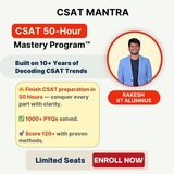 Telegram profile photo for CSAT MANTRA® - ENROLLED