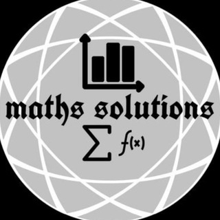 Telegram profile photo for Maths solutions
