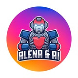 Telegram profile photo for Alena & AI