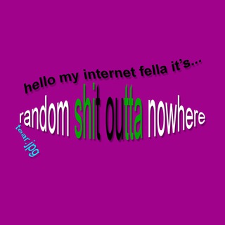 Telegram profile photo for random shit outta nowhere