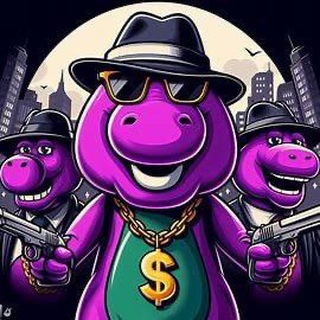 Telegram profile photo for Purple Dinosaur $BARNEY