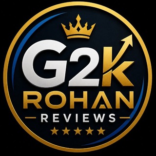 Telegram profile photo for G2K ROHAN REVIEWS