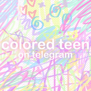Telegram profile photo for colored teen, close!