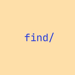 Telegram profile photo for f i n d / вакансии