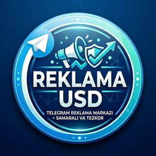 Telegram group profile photo for REKLAMA USD