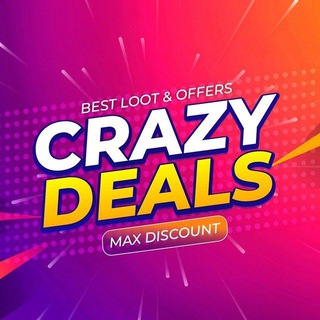 Telegram profile photo for Crazy deals ™( Loots & offers)🛍️