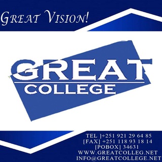 Telegram profile photo for GREAT COLLEGE