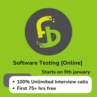 Telegram profile photo for FirstBit Certified Professional - Software Testing