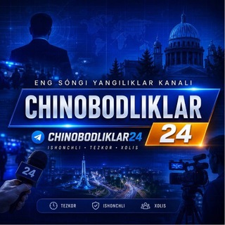 Telegram profile photo for CHINOBODLIKLAR24/Rasmiy