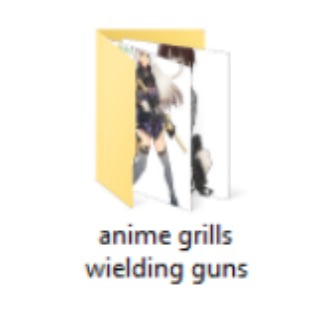 Telegram profile photo for Anime Grills Wielding Guns