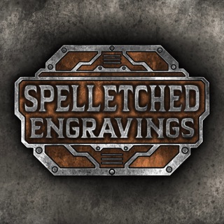 Telegram profile photo for SPELLETCHED Engravings