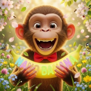 Telegram profile photo for NANO BANANA PROMPTS | Нано Банана Промпты | Генерация фотографий