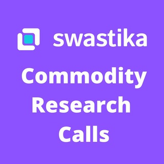 Telegram profile photo for Swastika Commodity Research