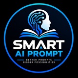 Telegram profile photo for SMART AI PROMPT