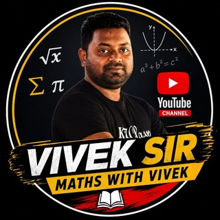 Telegram profile photo for Maths with Vivek