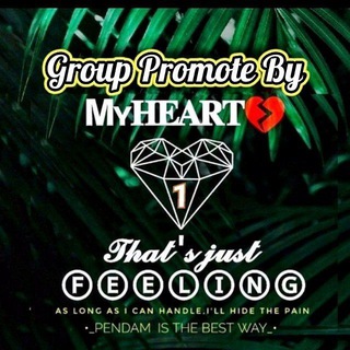 Telegram group profile photo for Promote By MyHEART1💔