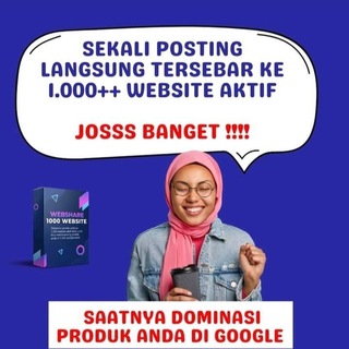 Telegram profile photo for 1000 WEBSITE BEDA NAMA DOMAIN