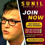 Telegram profile photo for SUNIL BHATIA™ (2013) 🔵