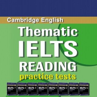 Telegram profile photo for Thematic IELTS reading answers