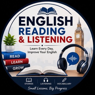 Telegram profile photo for English Reading & Listening