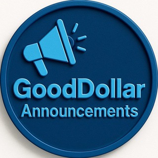 Telegram profile photo for GoodDollar Announcements
