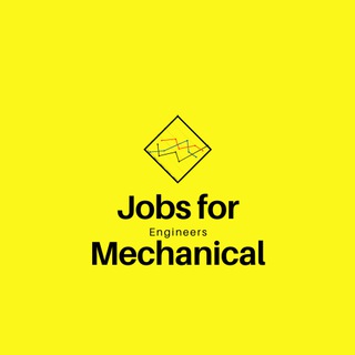 Telegram profile photo for Mechanical jobs and careers