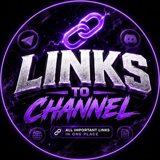 Telegram profile photo for Link to channel and chat