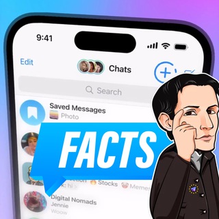 Telegram profile photo for Facts about Telegram Stories Release / Datos sobre Telegram Stories / Fakten zu Tgme Stories / Faits sur Tg Stories