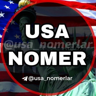 Telegram group profile photo for USA NOMERLAR (arzon bizda)