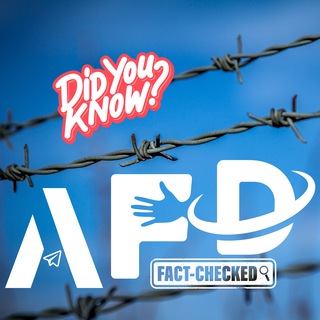 Telegram profile photo for Alternative für Deutschland Facts - Wissenschaftliche Kanäle gegen AfD Bullshit - Telegram Channel Lists