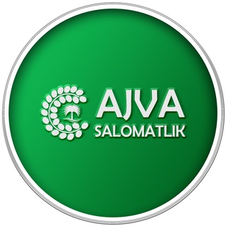 Telegram profile photo for AJVA SALOMATLIK®️