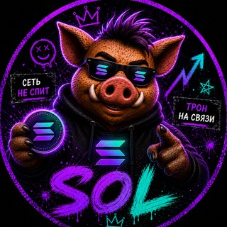 Telegram profile photo for SOL
