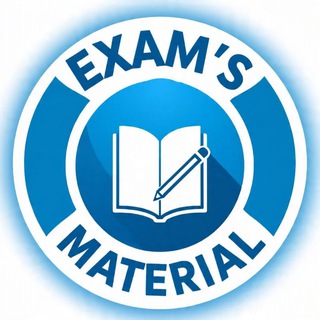 Telegram profile photo for Exam's material