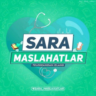 Telegram profile photo for SARA MASLAXATLAR 🩺💊