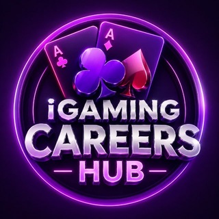 Telegram profile photo for iGaming Careers Hub 🎲