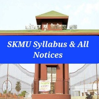 Telegram profile photo for Sido Kanhu Murmu University Syllabus & Notice Programme